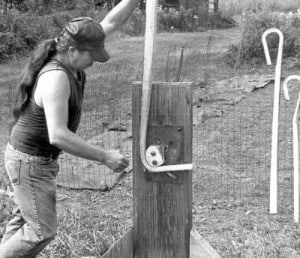 Alfie Jacques Lacrosse Sticks - Historical Significance Alfie Jacques bending the wood