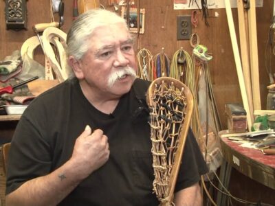 Alfie Jacques lacrosse sticks