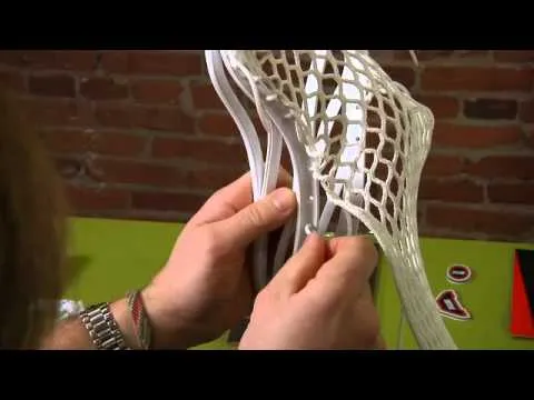 How to String a Lacrosse Stick? Stringing the Bottom of the Lacrosse Head